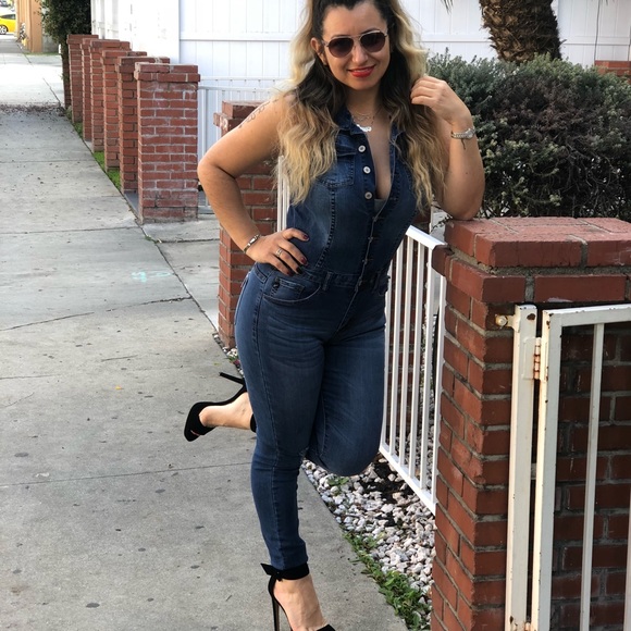 Denim jumpsuit - Picture 6 of 8